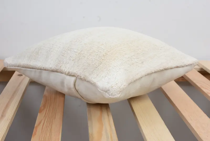 Turkish Kilim Pillow, Outdoor Patio Cushion Case, Throw Kilim Pillow, Pillow for Couch, 12x12 White Cushion Case, Pillow Case, Cotton Pillow Case - 6