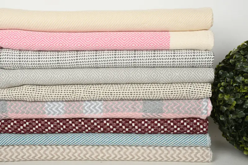 Gift For The Home Decor, Personalized Kitchen Towel, Family Gift, Monogram Kitchen Towel, Turkish Towel Hand Towel, 36x18 Cotton Set of 10 Towel - 3