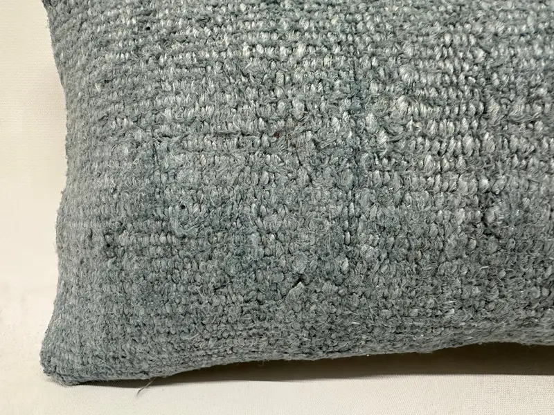 Boho Chic Cushion Cover, 8x16 Gray Cushion Cover, Boho Pillow Sham Cover, Throw Kilim Pillow, Sofa Pillow Case, Pillow for Couch, Cushion - 2