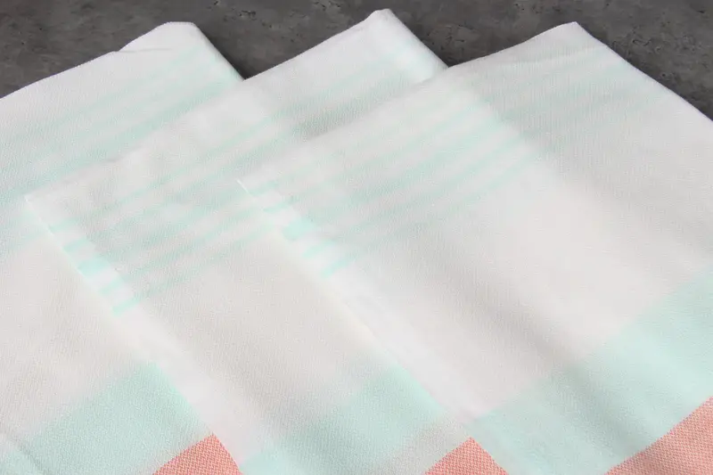 Bridal Shower Gift, Bridesmaid Gift, 70x40 Cotton Striped Towel, Beach Towel Monogram, Monogram Turkish Towel, Gym Towel, Personalized Gift For Her - 6