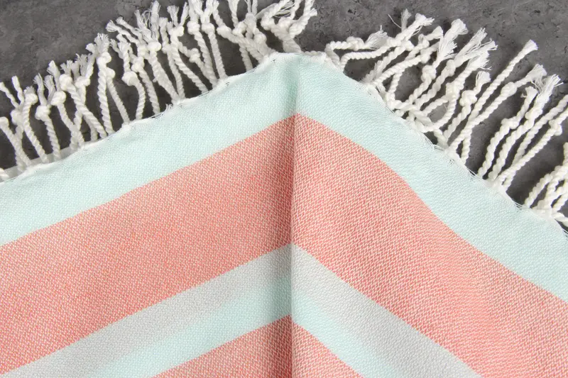 Bridal Shower Gift, Bridesmaid Gift, 70x40 Cotton Striped Towel, Beach Towel Monogram, Monogram Turkish Towel, Gym Towel, Personalized Gift For Her - 4