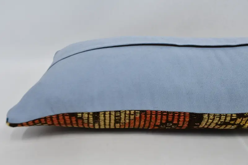 16x48 Red Pillow Cover, Interior Designer Pillow, Car Pillow Case, Pastel Cushion Case, Boho Pillow, Kilim Pillow, Cushion Cover - 5