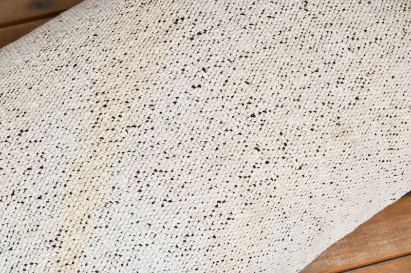16x24 Beige Cushion Cover, Oriental Pillow Cover, Cushion Cover, Antique Pillows, Boho Pillow Sham Cover, Handmade Kilim Cushion - 3