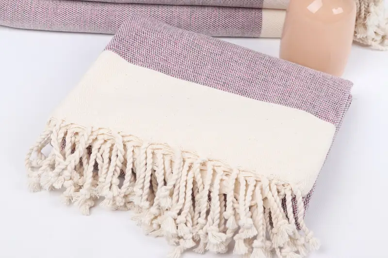 Antibacterial Turkish peshtemal towel, Best Friend Gift, Wedding Gift, Custom Wedding Gifts, Best Friend Gift Ideas, 64x40 Cotton Flat Towel - 5