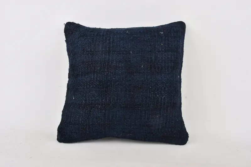 Cozy Throw Pillow Case, Home Decor Pillow, Pillow Sham, Kilim Pillow Cover, Boho Pillow Sham Cover, Cotton Pillow Case, 14x14 Purple Pillow - 1