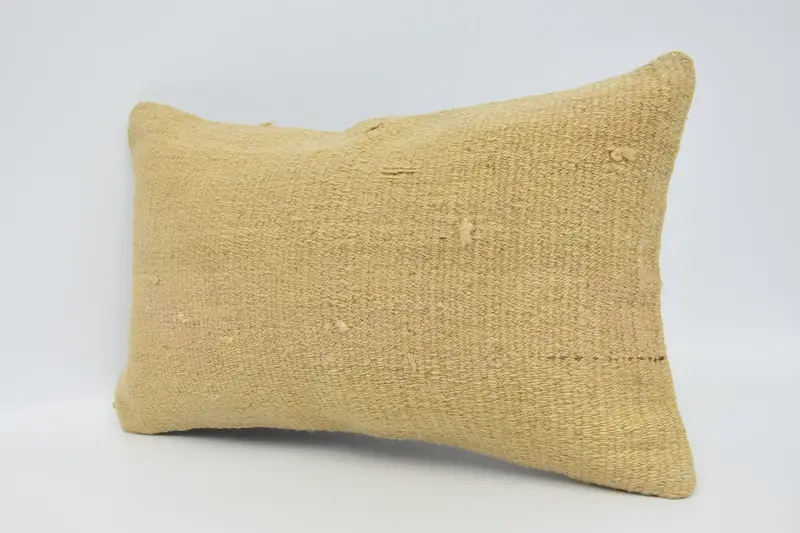 Interior Designer Pillow, Cushion, Home Decor Pillow, Yoga Pillow Sham, Sofa Cushion, Vintage Pillow, 12x20 Beige Cushion - 4