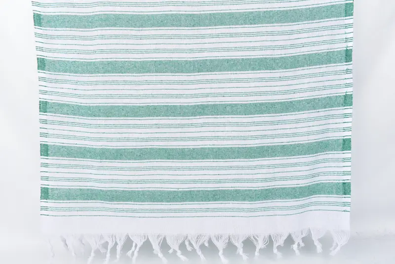 Housewarming Gift, Gift For Her, Bridal Shower Gift, Kids Beach Towel, 68x32 Cotton Striped Towel, Custom Beach Towel, Embroidery Towels - 8