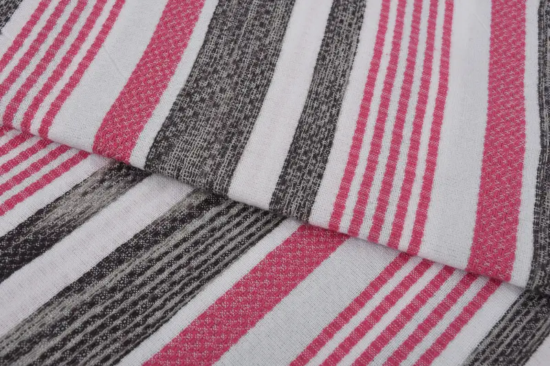 Turkish beach towel, Bachelorette Gifts, Summer Towel, Grandma Gift, Large Beach Towel Personalized, 70x40 Cotton Striped Towel, Large Turkish Towel - 5