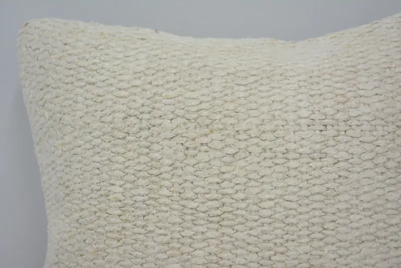 Vintage Kilim Throw -Kissen, 12x12 weißes Kissen, Kilimkissenabdeckung, Vintage -Kissen, Kissengehäuse, handgewebte Kissenbedeckungspolster - 2