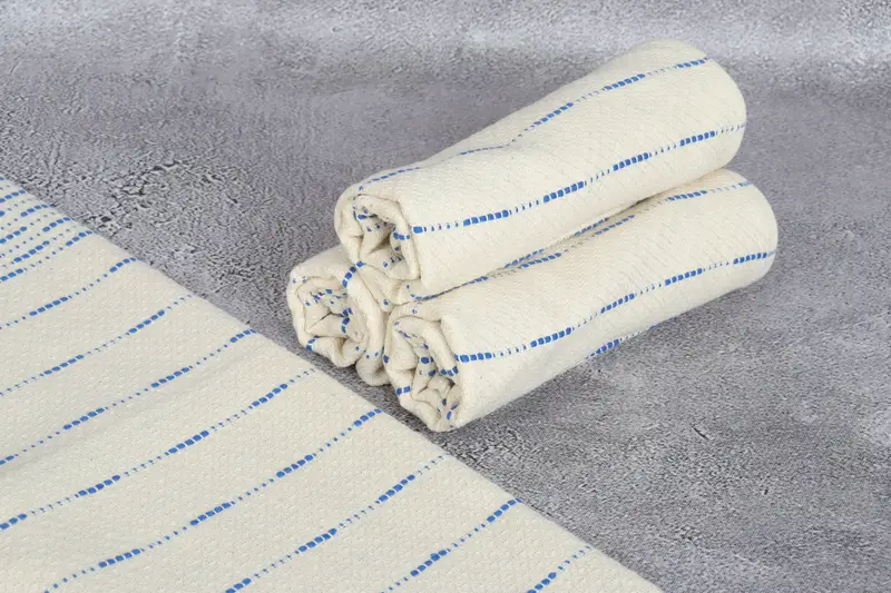 Turkish Tea Towel, Bridesmaid Gifts, Turkish Towel Hand Towel, Bridesmaid Towel, 36x18 Cotton Striped Design Towel, Halloween Gifts, Gift For Him - 8
