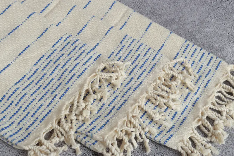 Turkish Tea Towel, Bridesmaid Gifts, Turkish Towel Hand Towel, Bridesmaid Towel, 36x18 Cotton Striped Design Towel, Halloween Gifts, Gift For Him - 5