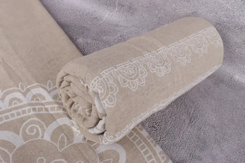 88x80 Cotton Ethnic Design Towel, Throw Blanket for Bed, Woven Throw Blanket, Customized Turkish Blanket, Wedding Favors, Boho Throw Blankets - 7
