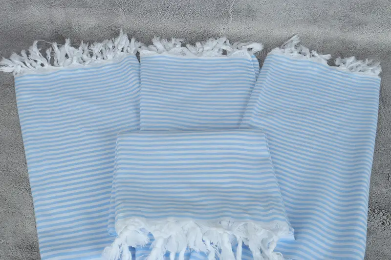 Turkish towel, Bachelorette Party Gifts Bridesmaids, 68x36 Cotton Striped Towel, Wedding Favors, Pool Towels, Gift For Boyfriend, Holiday Towel - 4