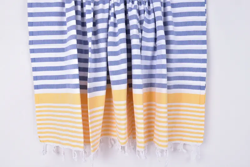 Luxury Turkish Bath Towel, 68x36 Cotton Striped Towel, Personalized Wedding Gift, Gift For Coworker, Bridal Shower Gift, Housewarming Gift - 8
