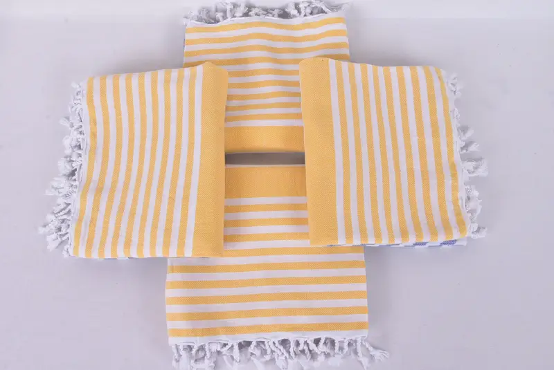 Luxury Turkish Bath Towel, 68x36 Cotton Striped Towel, Personalized Wedding Gift, Gift For Coworker, Bridal Shower Gift, Housewarming Gift - 6