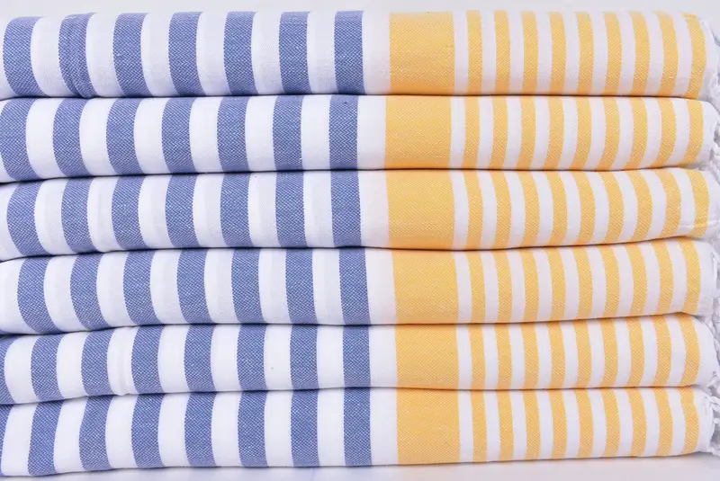 Luxury Turkish Bath Towel, 68x36 Cotton Striped Towel, Personalized Wedding Gift, Gift For Coworker, Bridal Shower Gift, Housewarming Gift - 2