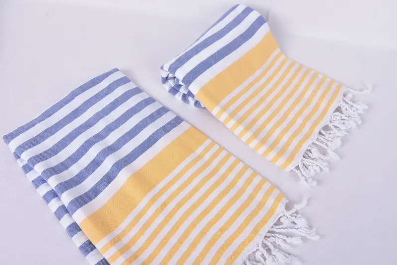 Luxury Turkish Bath Towel, 68x36 Cotton Striped Towel, Personalized Wedding Gift, Gift For Coworker, Bridal Shower Gift, Housewarming Gift - 7