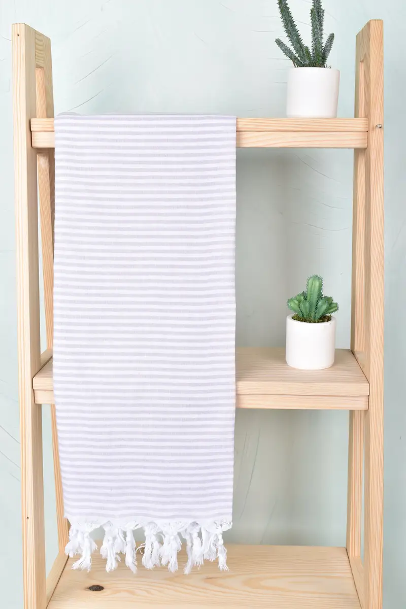 68x36 Cotton Striped Towel, Organic towel, Large Beach Towel Personalized, Summer Gift, Wedding Gift, Family Gift Basket, Wedding Gift Ideas - 8