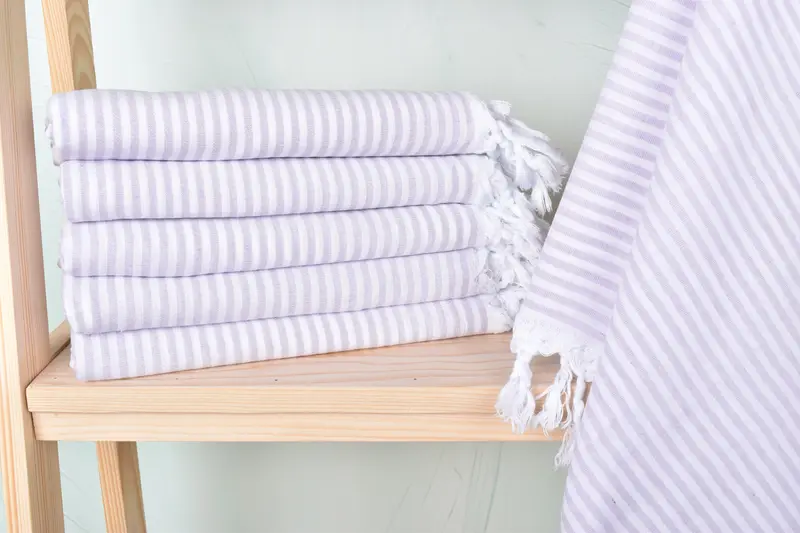 68x36 Cotton Striped Towel, Organic towel, Large Beach Towel Personalized, Summer Gift, Wedding Gift, Family Gift Basket, Wedding Gift Ideas - 1