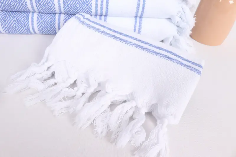 40x18 Cotton Diamond Towel, Custom Hand Towel, Xmas Gifts, Personalized Kitchen Towel, Personalized Wedding Gift, Bulk Order Towel, Wedding Favors - 4