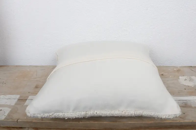 Pillow Sham, Throw Kilim Pillow, Vintage Kilim Throw Pillow, Pillow for Couch, 12x12 White Cushion Cover, Armchair Pillow - 7