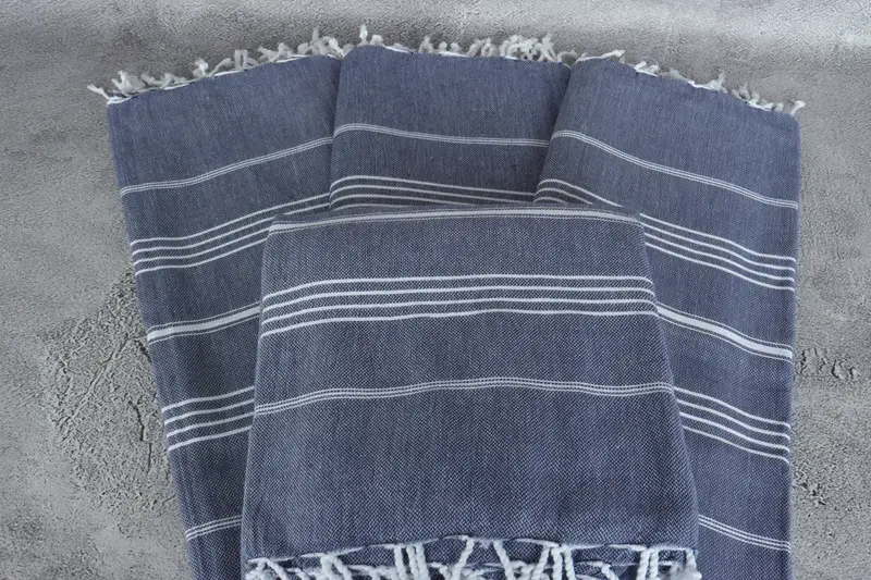 Bachelorette Favor, Beach Wedding Favor, Bridesmaid Gifts, Boho Throw Blankets, Woven Blanket, 88x60 Cotton Striped Towel, Beach Theme Wedding Gift - 4