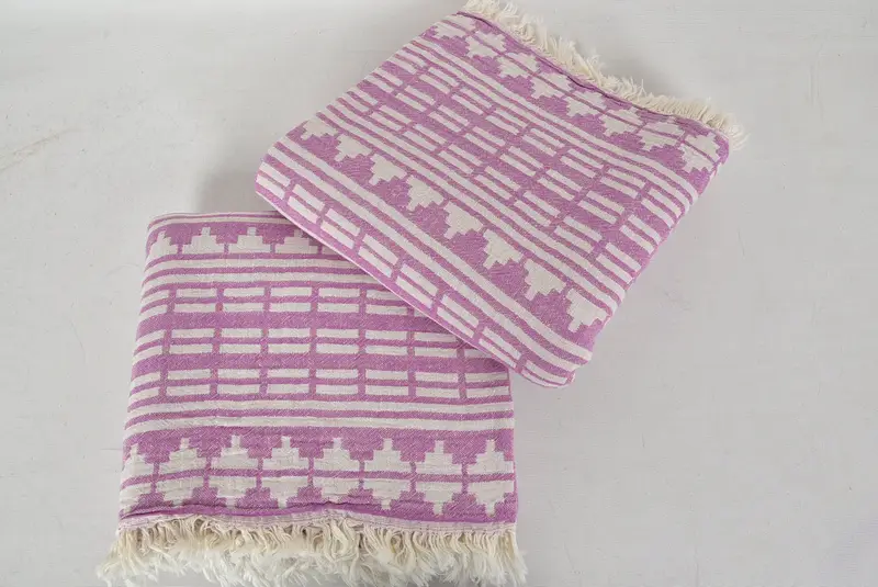 Guest Towel, Sand-free towel, Bridal Party Gifts, 70x40 Cotton Kilim Design Towel, Towel With Name, Monogram Turkish Towel, Personalized Gift - 6