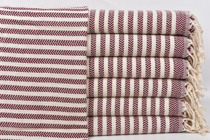 Düğün Hediyesi, Gelin Duş Favorları, Kişiselleştirilmiş Hediye, Tatil Havlu, Banyo Havlu, 40x18 Pamuklu Chevron Havlu, Yaz Hediyesi, Monogram Yemek Havlu - 1