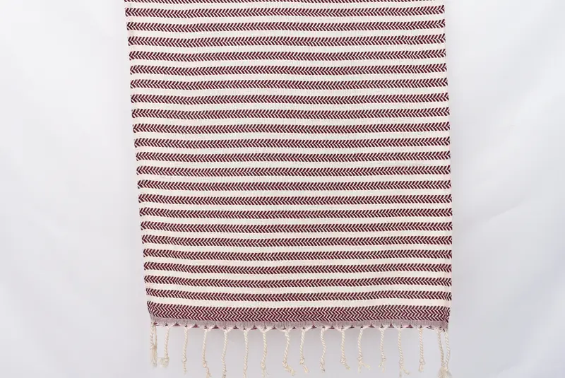 Düğün Hediyesi, Gelin Duş Favorları, Kişiselleştirilmiş Hediye, Tatil Havlu, Banyo Havlu, 40x18 Pamuklu Chevron Havlu, Yaz Hediyesi, Monogram Yemek Havlu - 8