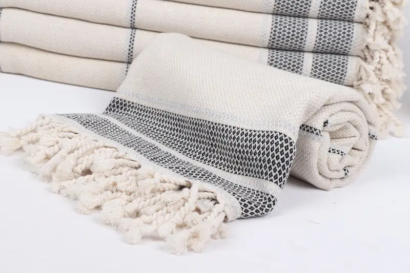 Florida Bachelorette Party Favors, 70x36 Cotton Striped Towel, Mother Of The Groom Gift, Turkish bath towel, Summer Gift, Gift For Him, Pool Towels - 4