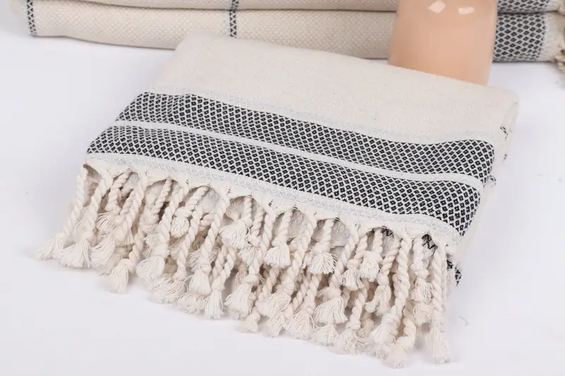 Florida Bachelorette Party Favors, 70x36 Cotton Striped Towel, Mother Of The Groom Gift, Turkish bath towel, Summer Gift, Gift For Him, Pool Towels - 5