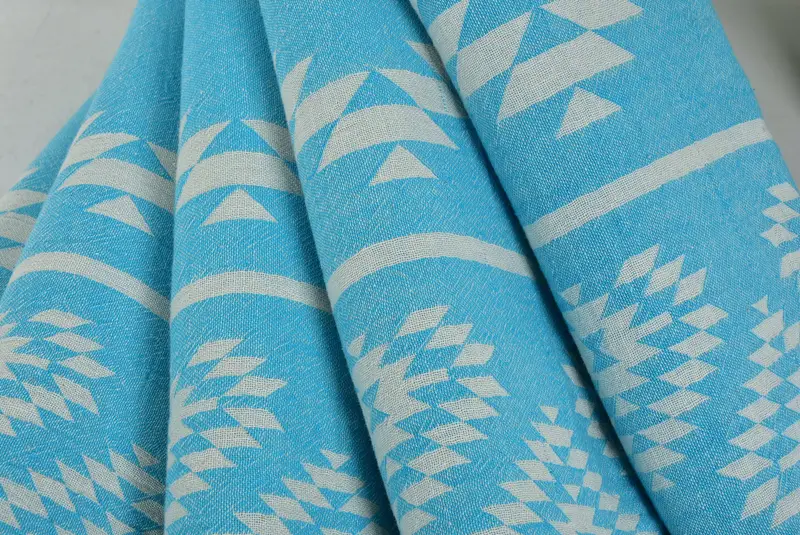 Custom Beach Towel, 70x36 Cotton Kilim Towel, Organic Turkish towel, Summer Gift, Valentines Day Gift For Her, Beach Wedding Favor, Valentines Gift - 5