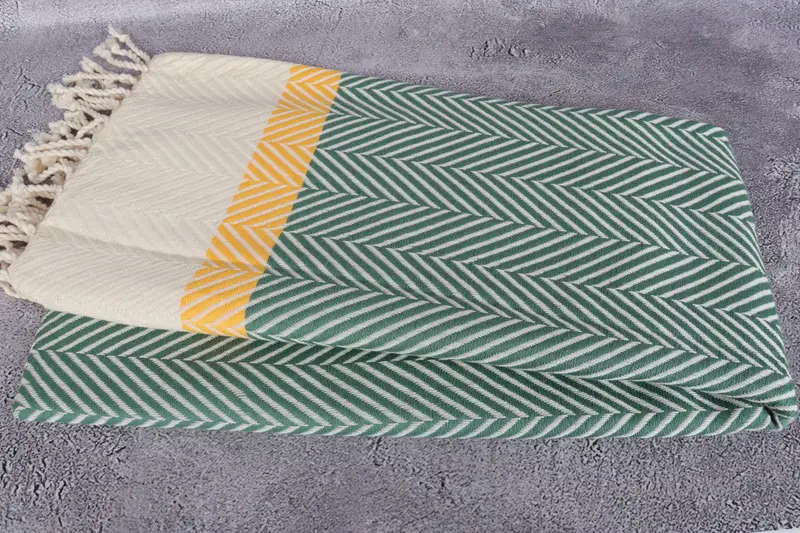Lightweight towel, Gifts For Him, Quick-Dry Beach Towel, First Wedding Anniversary Gift, 76x40 Cotton Striped Towel, Bachelorette Party Favors Beach - 6
