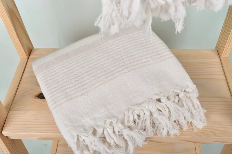 Gift For Him, House Warming Gift, Florida Bachelorette Party Favors, Absorbent Turkish towel, 68x40 Cotton Striped Terry Towel, Lightweight towel - 5
