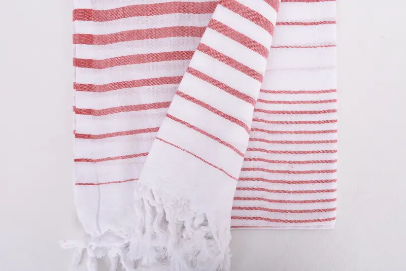 Gym Towel, Peshtemal Towel, Monogram Turkish Towel, Soft towel, Personalised Gift, Fouta towel, Best Friend Wedding Gift, 68x36 Cotton Striped Towel - 8
