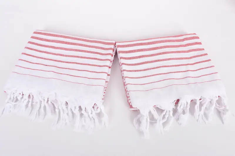 Gym Towel, Peshtemal Towel, Monogram Turkish Towel, Soft towel, Personalised Gift, Fouta towel, Best Friend Wedding Gift, 68x36 Cotton Striped Towel - 6