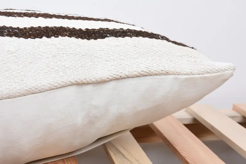 Interior Designer Pillow, 12x36 White Cushion, Vintage Kilim Pillow, Nomadic Pillow Sham, Christmas Cushion Case, Pillow, Kilim Pillow - 7