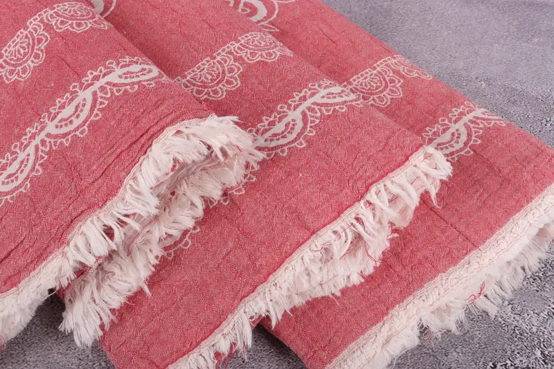 Monogram Blanket, Tablecloth, Shower Curtain, Bachelorette Party Gifts Bridesmaids, Bachelorette Party Favors, 88x80 Cotton Kilim Design Towel - 5