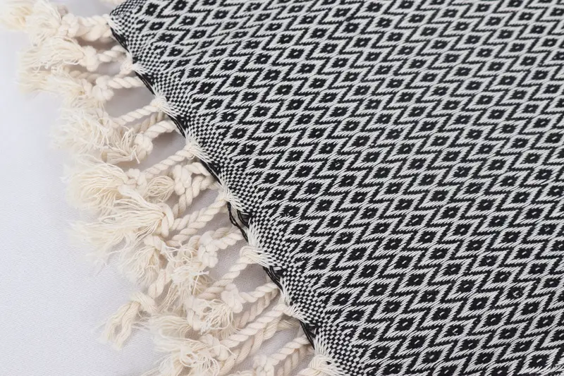 Xmas Gifts, Customized Towels, Personalized Gifts, 40x20 Cotton Diamond Towel, Spa Towel, Bridesmaid Gifts, Wedding Favors, Turkish Towel Monogram - 7
