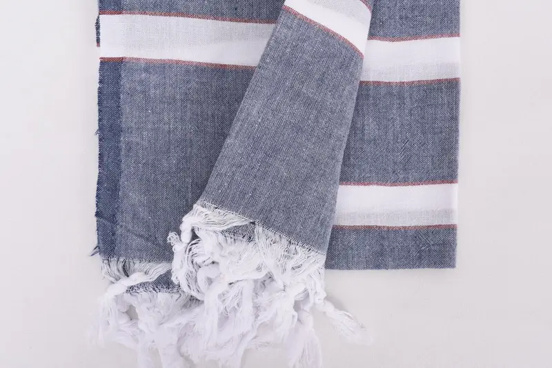 Bachelor Towel, Lightweight towel, Personalized Gift For Him, Luxury Beach Towel, Personalized Beach Towel, Gift For Her, 70x40 Cotton Striped Towel - 8