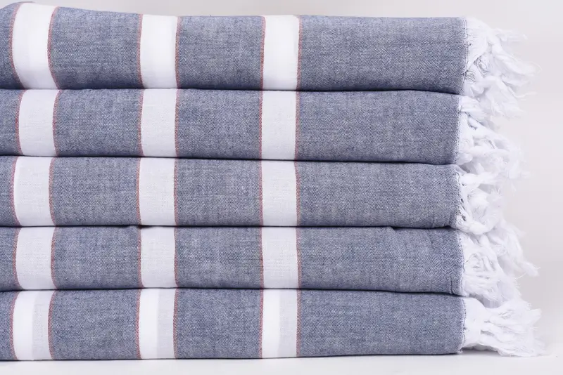 Bachelor Towel, Lightweight towel, Personalized Gift For Him, Luxury Beach Towel, Personalized Beach Towel, Gift For Her, 70x40 Cotton Striped Towel - 3