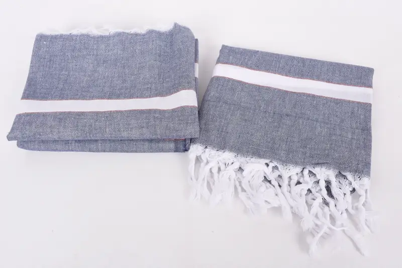 Bachelor Towel, Lightweight towel, Personalized Gift For Him, Luxury Beach Towel, Personalized Beach Towel, Gift For Her, 70x40 Cotton Striped Towel - 7