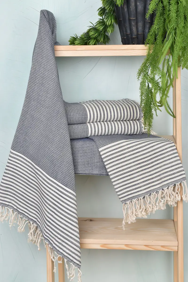 Valentines Day Gift For Her, 68x40 Cotton Striped Towel, Grandma Gift, Bridesmaid Gifts, Custom Beach Towel, Bachelorette Party Gifts Bridesmaids - 6