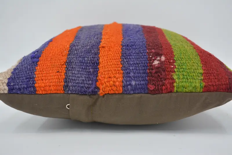 Pillow for Couch, Luxury Pillow Case, Gift Pillow, Pillow, Couch Cushion Case, Car Cushion, 12x12 Blue Pillow, Floor Pillow, Kilim Pillow Cover - 5