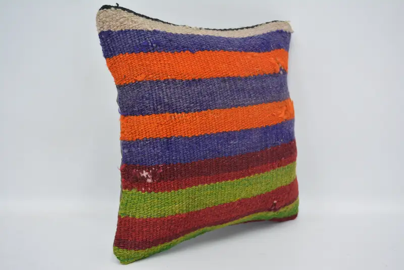 Pillow for Couch, Luxury Pillow Case, Gift Pillow, Pillow, Couch Cushion Case, Car Cushion, 12x12 Blue Pillow, Floor Pillow, Kilim Pillow Cover - 3