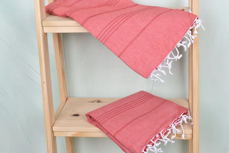 Spa Gift Towel, Sand-resistant towel, Friends Beach Towel, Soft towel, 70x40 Cotton Striped Towel, Best Beach Towel, Best Friend Gift Ideas - 5