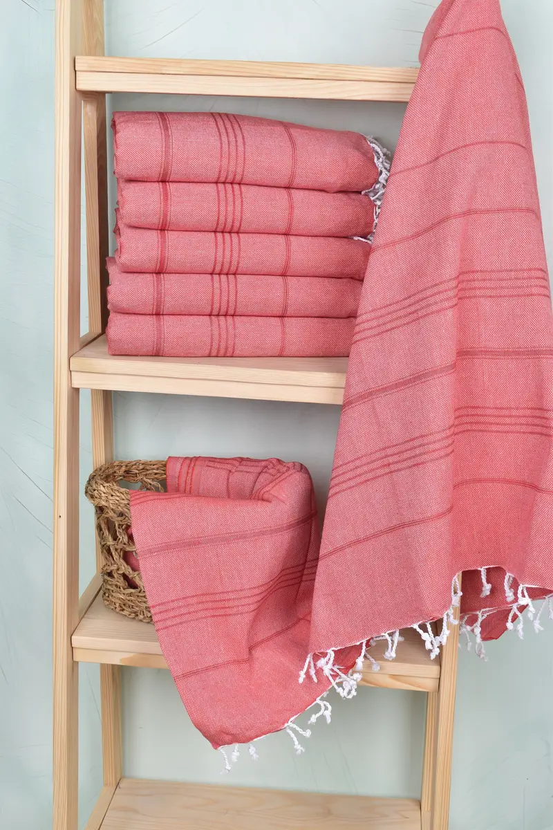 Spa Gift Towel, Sand-resistant towel, Friends Beach Towel, Soft towel, 70x40 Cotton Striped Towel, Best Beach Towel, Best Friend Gift Ideas - 3