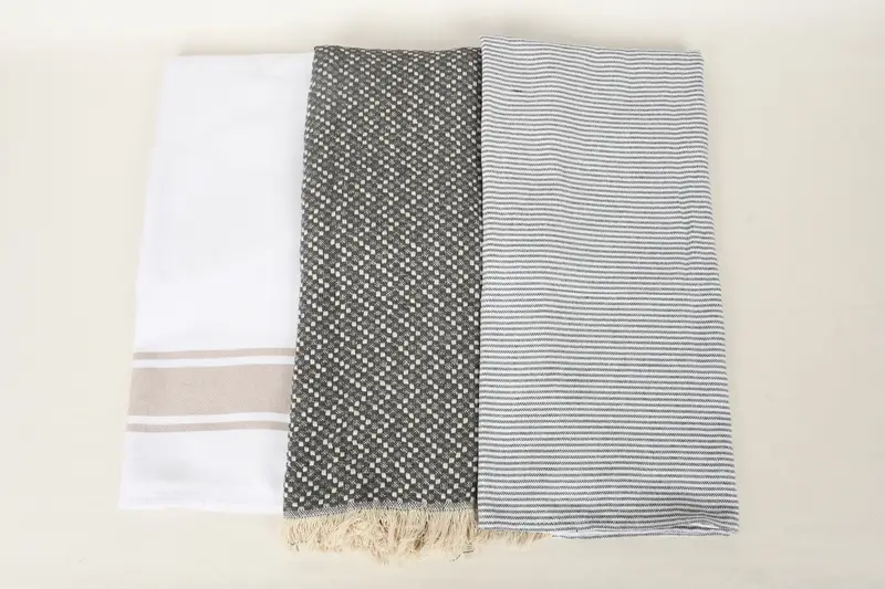 Monogram Beach Towel, 70x40 Cotton Set of 10 Towel, Anniversary Gift For Her, Fouta towel, Wedding Hand Made Gift, Sand-free towel, Kids Beach Towel - 8