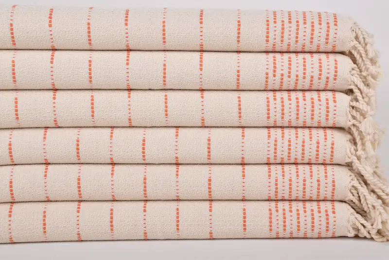 Personalized Kitchen Towel, Spa Towel, 36x18 Cotton Striped Design Towel, Bachelorette Favor, Custom Turkish Towel, Bridesmaid Gifts, Wedding Gift - 2
