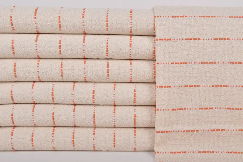 Personalized Kitchen Towel, Spa Towel, 36x18 Cotton Striped Design Towel, Bachelorette Favor, Custom Turkish Towel, Bridesmaid Gifts, Wedding Gift - 1